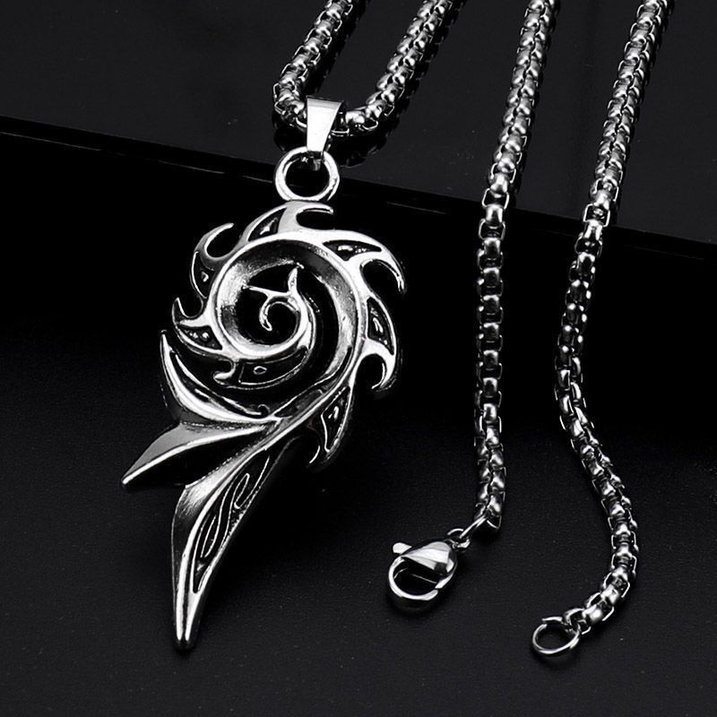

Подвеска-кулон «Хвост Феникса», Мужские украшения из титановой стали в корейском стиле