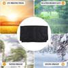 Drawbar Cover, Universal Drawbar Cover Weather Protections Tow Bar Protective Cover for Caravans Motorhome Trailer