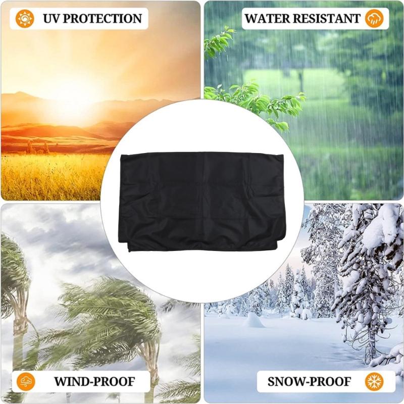 Drawbar Cover, Universal Drawbar Cover Weather Protections Tow Bar Protective Cover for Caravans Motorhome Trailer