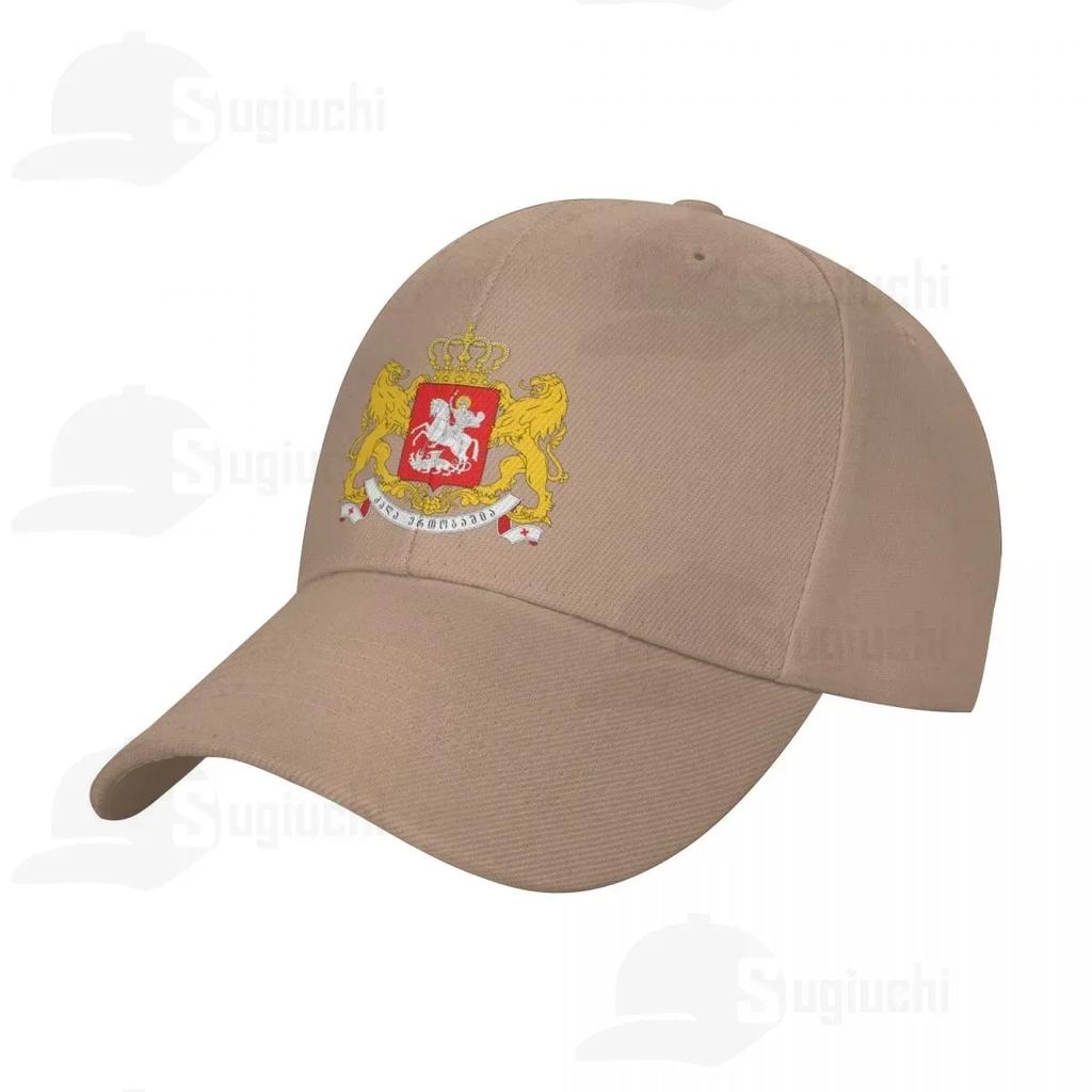 National Emblem Of Georgia Coat Of Arms Sun Baseball Cap Dad Hats Adjustable For Unisex Women Unisex Outdoor Hat