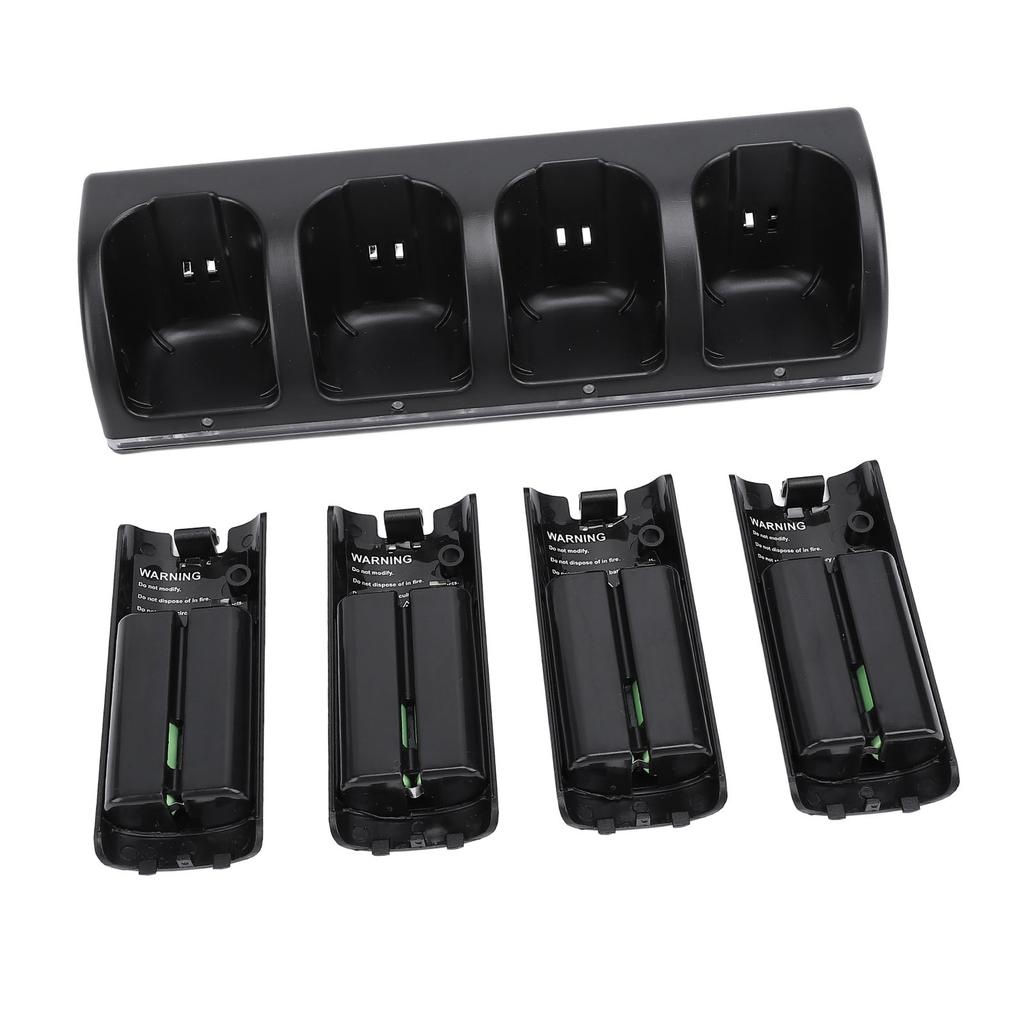 Controller  R Station for   Remotes Controller  R Dock Station with 4 Pack 2800mAh Re Able Battery