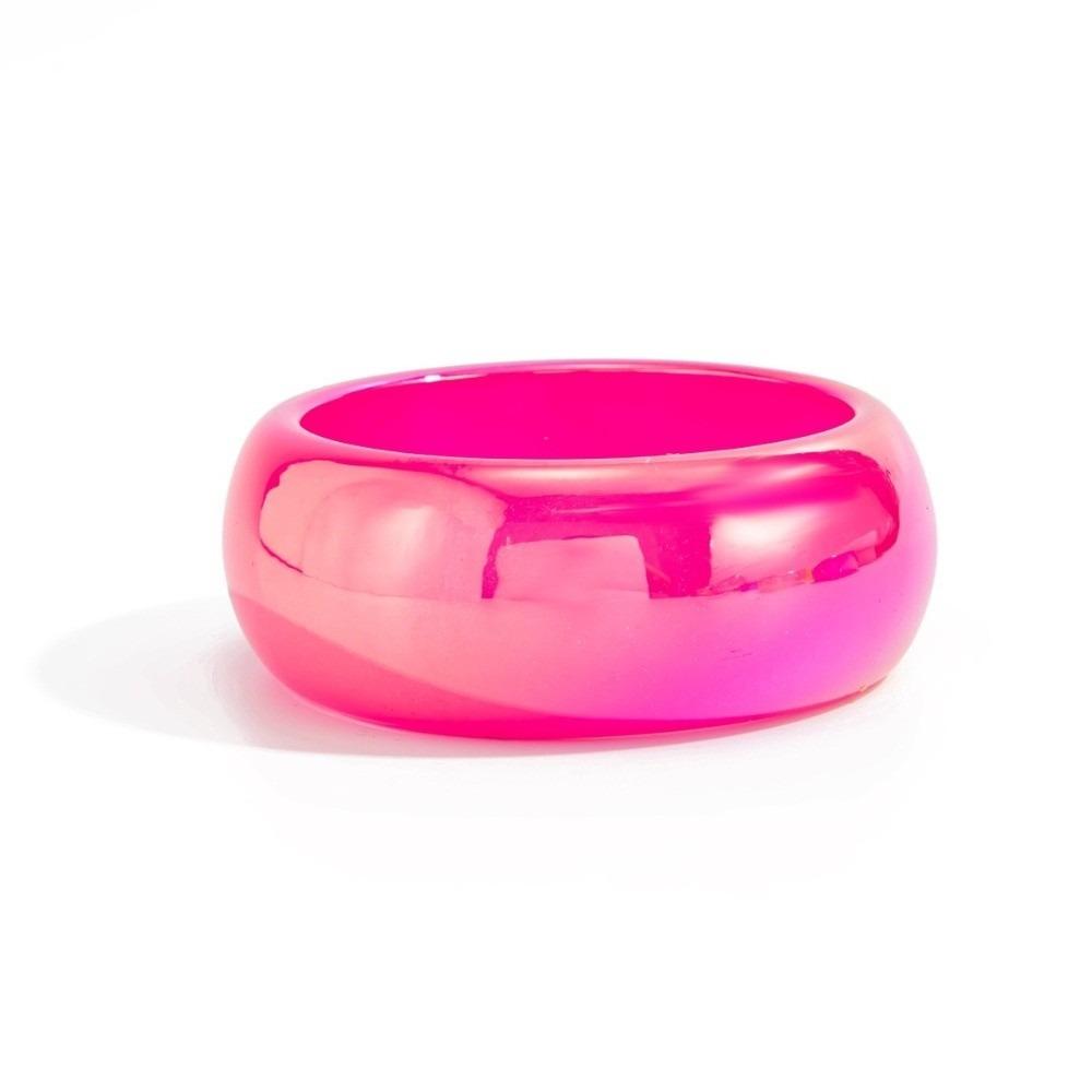 Unregelmäßige Geometrische Bunte Harz Armreifen Transparente Dicke Armreifen Trendige Laser Armbänder Geschenke