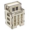 Garden Landscape Ornament Assembling Model Wooden Apartment Outland Model HX6C