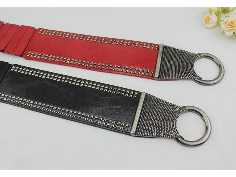 Fashionable Korean-Style Women's Waist Belt - Versatile, Decorative, and Wide, Perfect with Skirts.