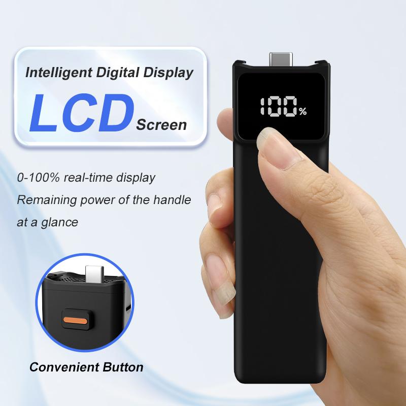 For DJI Osmo Pocket 3 5000mAh Battery Handheld Power Bank Hand Grip for Osmo Pocket 3 Accessorie