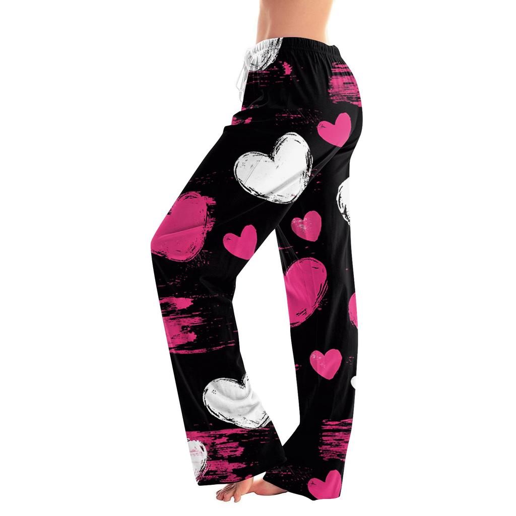 Women's Fashion Loose Casual Printed Casual Pants