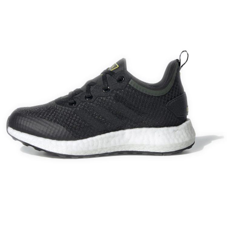 Adidas Lux J Classic And Versatile Cushioning Low top Kids' Running Shoes Black White Teenagers EG4597