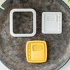 Educational Theme Plastic Cookie Cutters Molds School Cookie Stamps For Creative Baking With Children And Family Activity