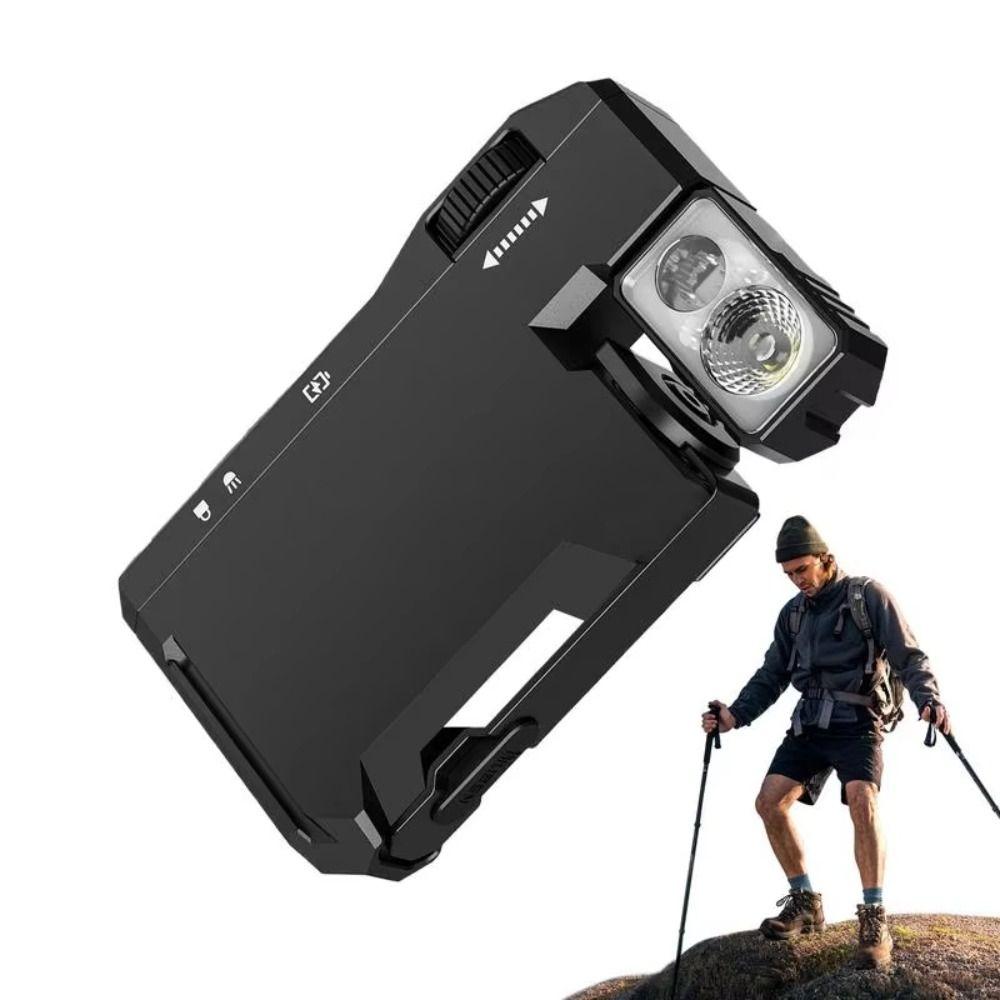 With 180° Rotation & Dual Light Keychain Flashlights G5 Rechargeable Camping Lantern  for Outdoor