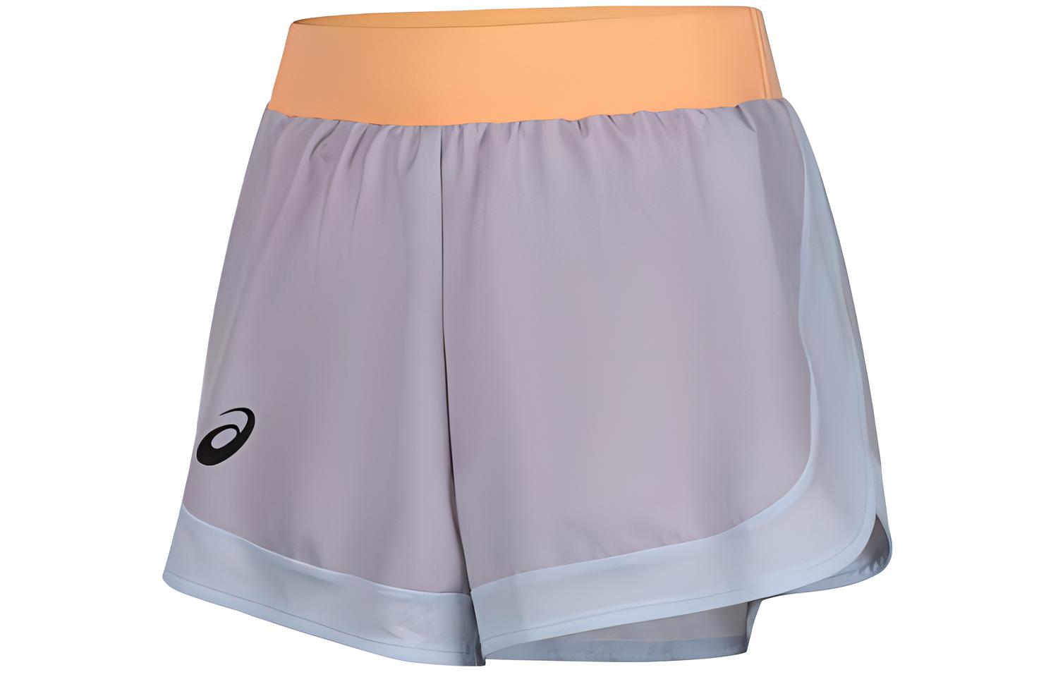 ASICS Sports Shorts Women s Light Purple/Saffron 2042A253-503 M
