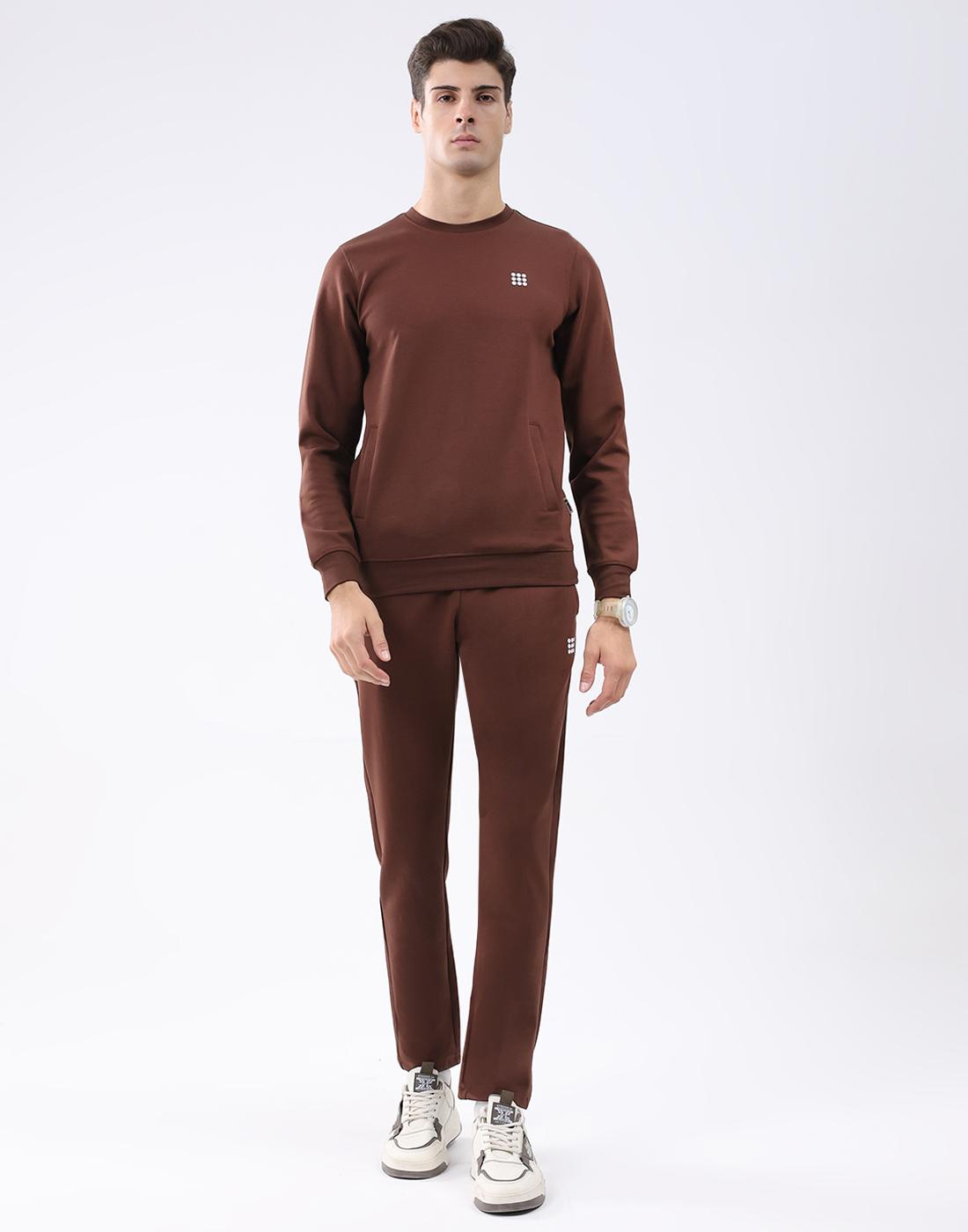 

Rock.It Men s Smart Fit Fit Tracksuit L коричневый