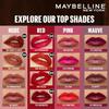 Maybelline New York Superstay Vinyl Ink Longwear Shine Lip Color 4.2ml Salsa Liquid Lipstick