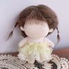 Princess Dress 10CM Doll Clothes With Black Trim 12BJD Dolls Accessories   Children Gift