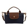 Neue Farbe Block Canvas Knödeltasche für Damen Lässig Outdoor Quadratisch Crossbody Schulter Handtasche KTB