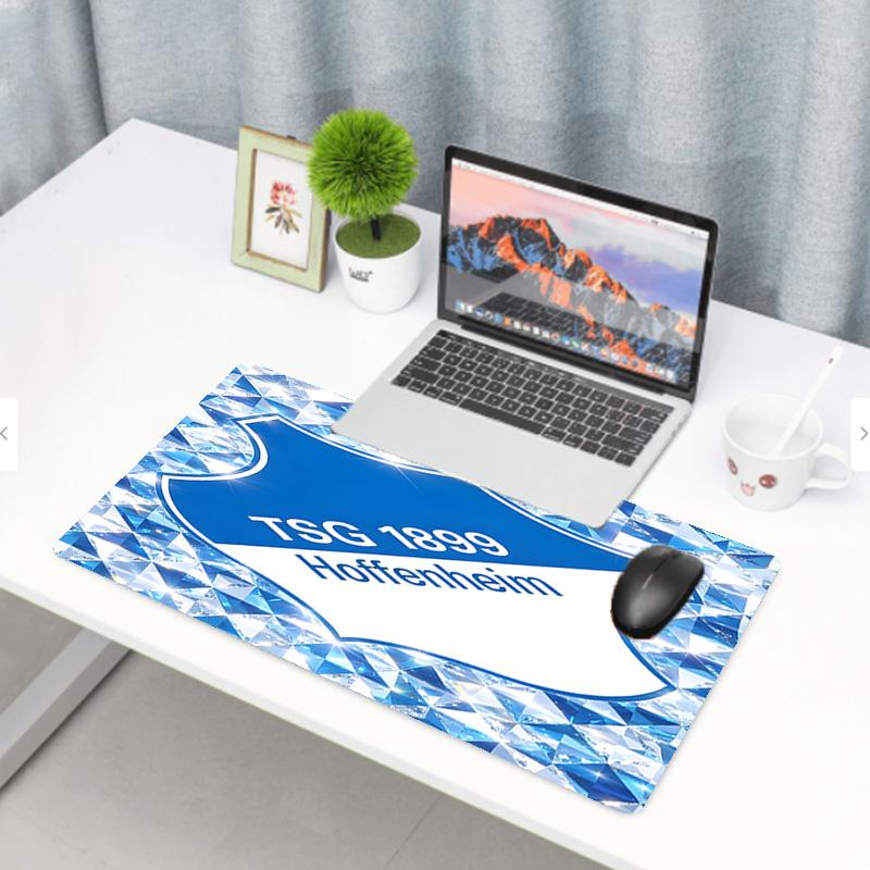TSG 1899 Hoffenheim Druck Mauspads, Anti-Rutsch Schreibtisch Tastaturmatte, für PC Laptop Gaming Arbeiten Tägliche Nutzung, Cooles Festival Geburtstagsgeschenk