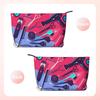 Salon Hair Dressing Tool Pattern Cosmetic Bag Women Large Capacity Makeup Organizer Cosmetic Case Portable Storage Toiletry Bags