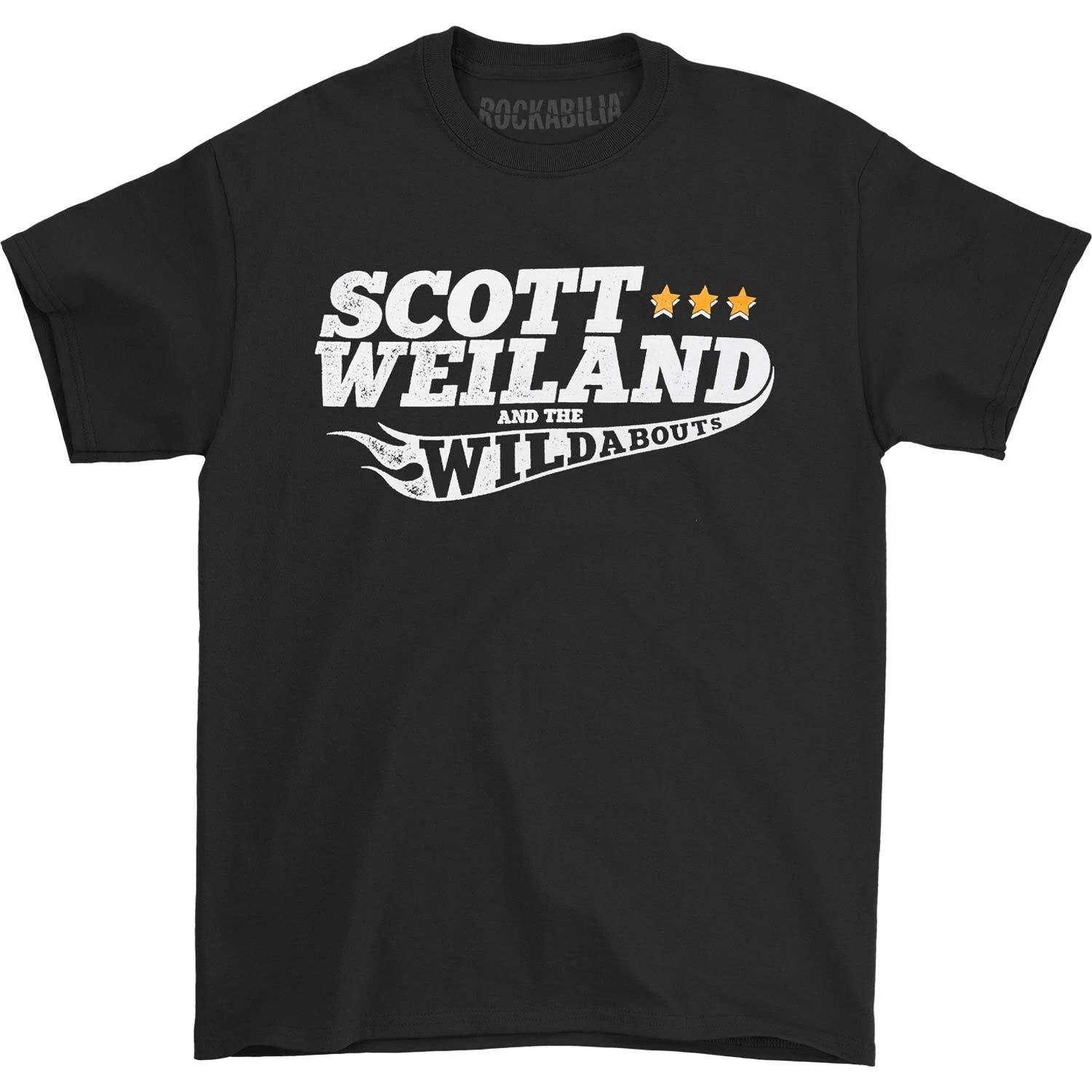 Men s Scott Weiland T-shirt Medium Black S