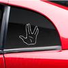Funny Star Trek Hand Spock Car Truck Decal Sticker Window T181j