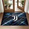 Juventus FC Design Crystal Velvet Rug Soft Decorative Mat for Bedroom Entrance