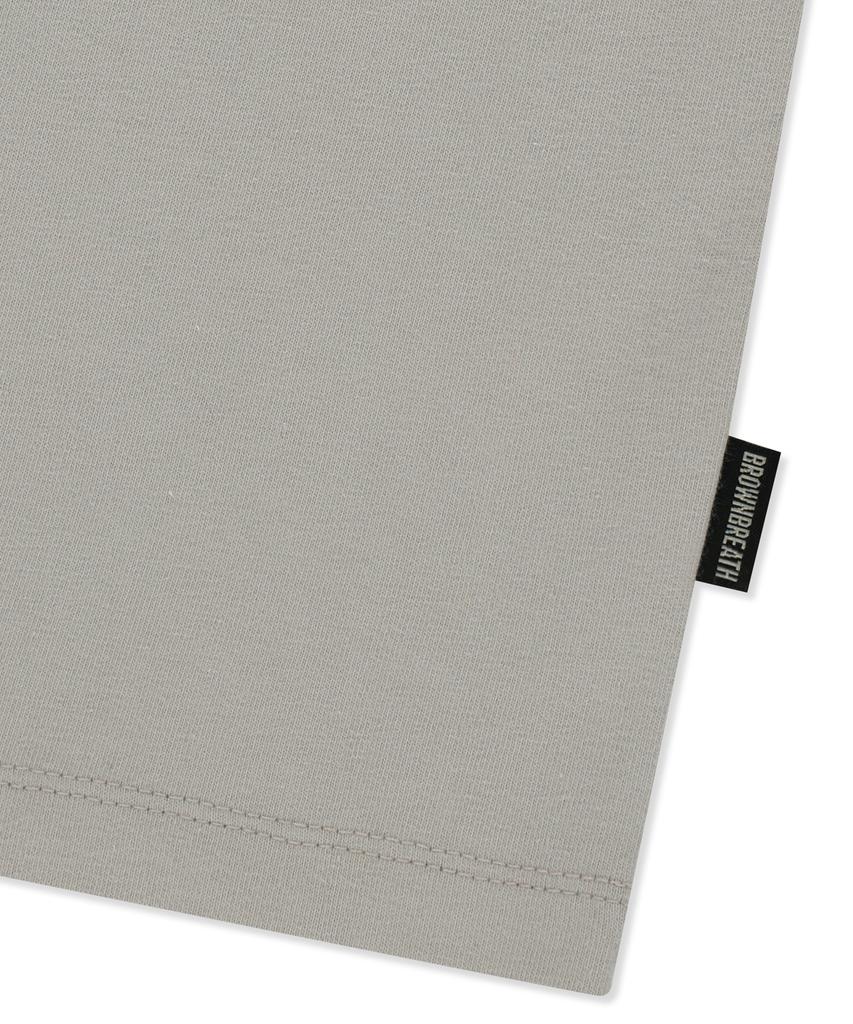 BROWNBREATH W Sleepy Tag Tee - Beige