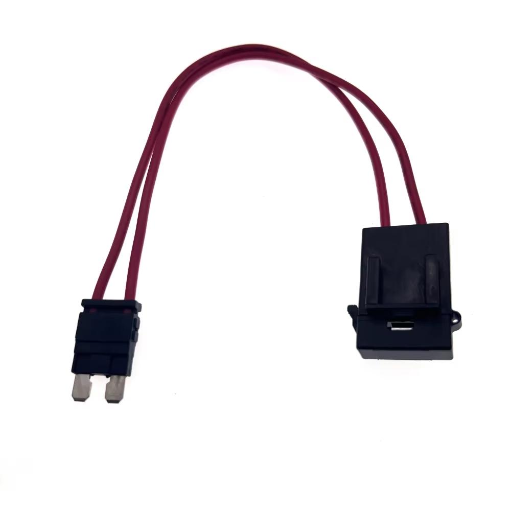 32V ACC Large Size Standard Mini Micro2 Size Car Fuse Holder 16AWG Non-Destructive Fuse Box ATM Blade Fuse Extension Cord Fuse Holders1