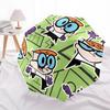 1pc Dexter's Laboratory Automatic Folding Umbrella - Compact 8-Rib Design, Durable Plastic & Iron, Lightweight for Outdoor Daily Use,  a0929227