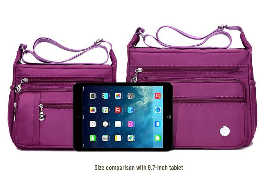 2023 Damen Wasserdichte Umhängetasche - Nylon und Canvas, Japanischer & Koreanischer Stil