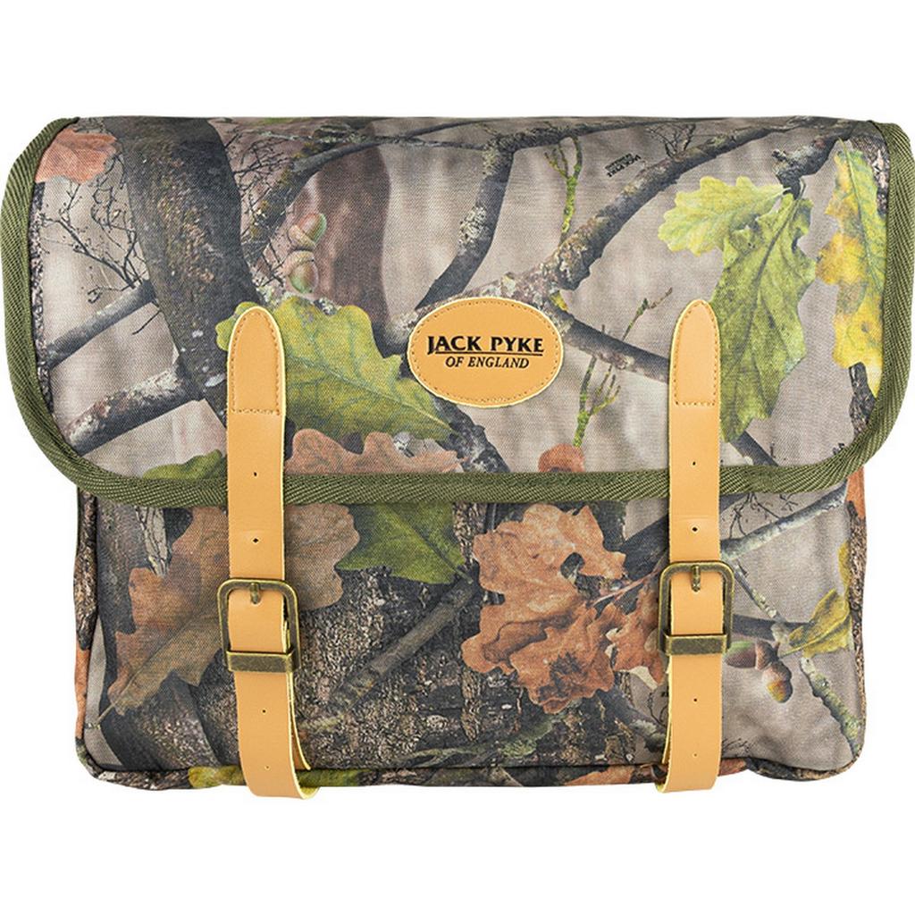 Jack Pyke Oak Leaf Leather Trim Camo Shoulder Bag