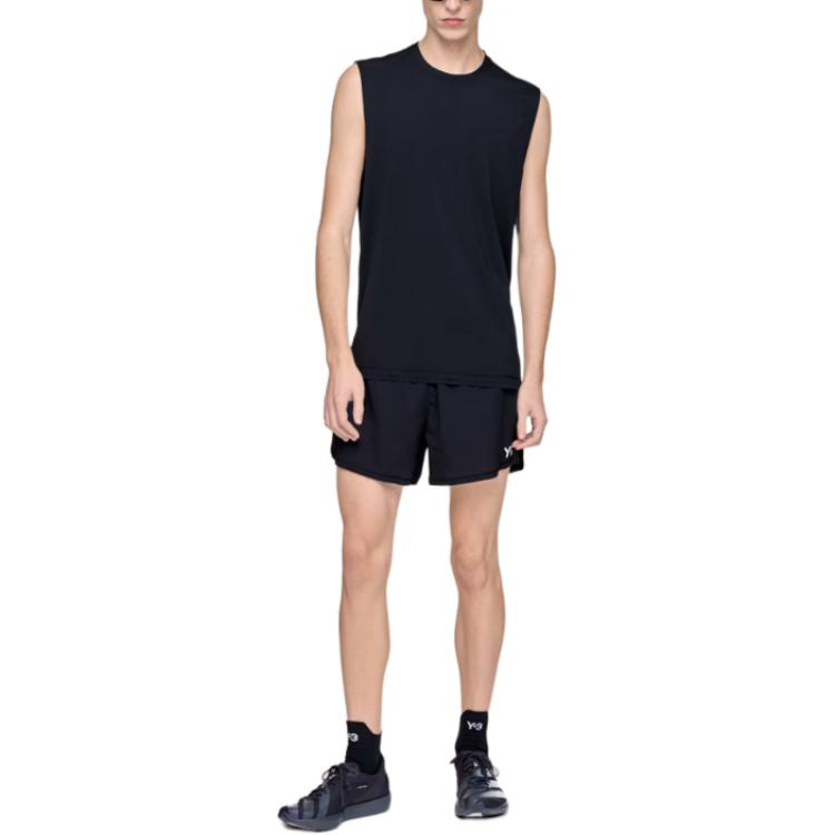 Y-3 Solid Color Crew Neck Pullover Vest Men tops KF6196