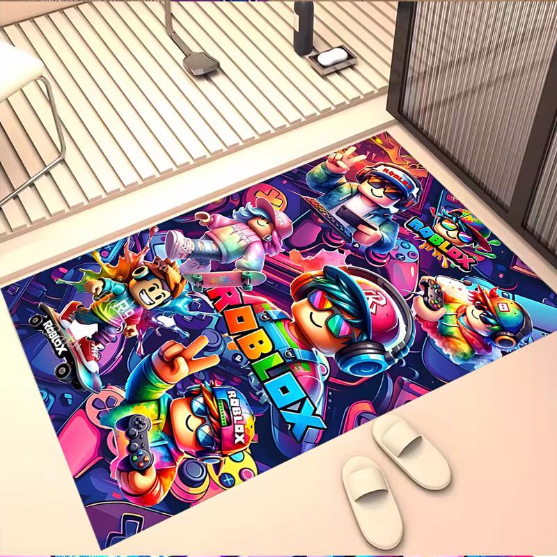 DRAGON BALL Print Rug, Washable Floor Carpet, For Entryway Dorm Laundry Room Office Study, Home Decor Birthday Christmas Gift