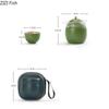 BRLemon Kung Fu Tea Set Portable Outdoor Travel Tea Set Ceramic Quick Cup One Pot Two Cup Set Chinese Tea Ceremony AccessoriesEY
