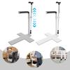Sofa Carbon Steel Stand Assist,Grey/White Floor Mount Bed Lift Assist Adjustable Height for the Elderly