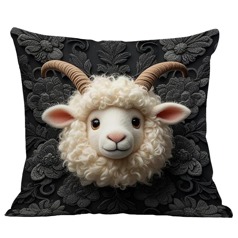 2 Stück Modern Vintage Koala Freunde Doppelseitig bedruckter Kissenbezug mit Reißverschluss