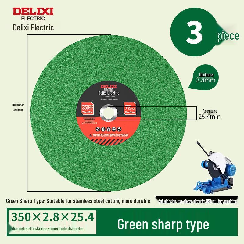 

400mm Grinding Disc for 350mm Cutting Machine, Metal & Stainless Steel, Resin-Bonded