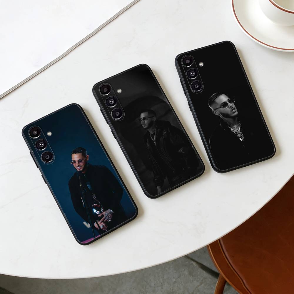Rapper R-Roa Singer Phone Case For Samsung Galaxy A91,80,73,72 ,71,53,52,32 ,31,22,21s,20,Soft Black Case