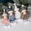 Christmas Decoration 2025 Christmas Tree Angels Pendant Christmas Angels Decoration Hanging Ornament New Year 2026 Navidad 7