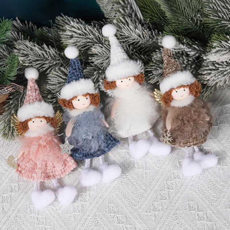 Christmas Decoration 2025 Christmas Tree Angels Pendant Christmas Angels Decoration Hanging Ornament New Year 2026 Navidad 7