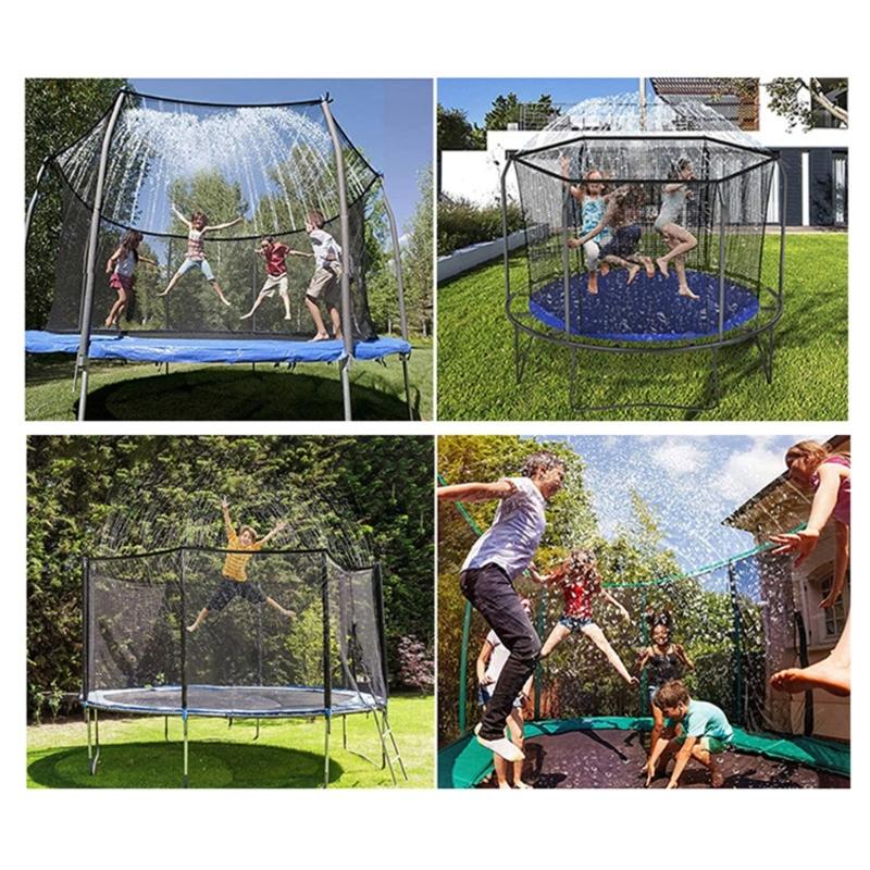 Efficient Outdoor Sprinkler System Outdoor Garden Lawn Sprinkler Nozzle Device with 12m Hose For Backyard Waterpark