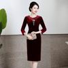 Elegant Mid-Aged & Elderly Women's Formal Dresses for Weddings & Celebrations