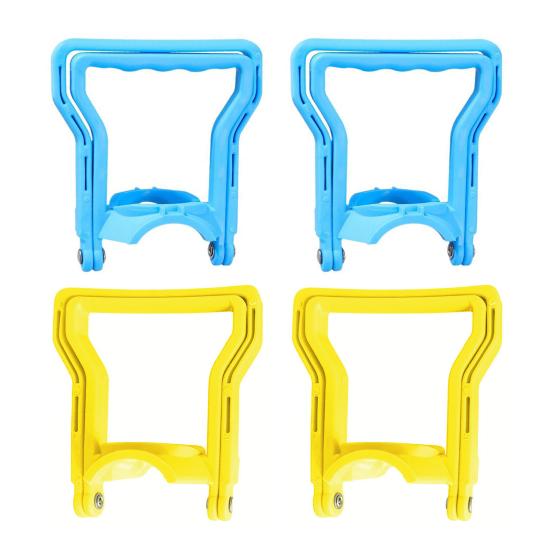 1/2/3/4/6Pcs 5 Handle Ergonomic Grip Non-slip Heavy Duty Gallon Water Bottle Standard Water Jug Carrier Lift