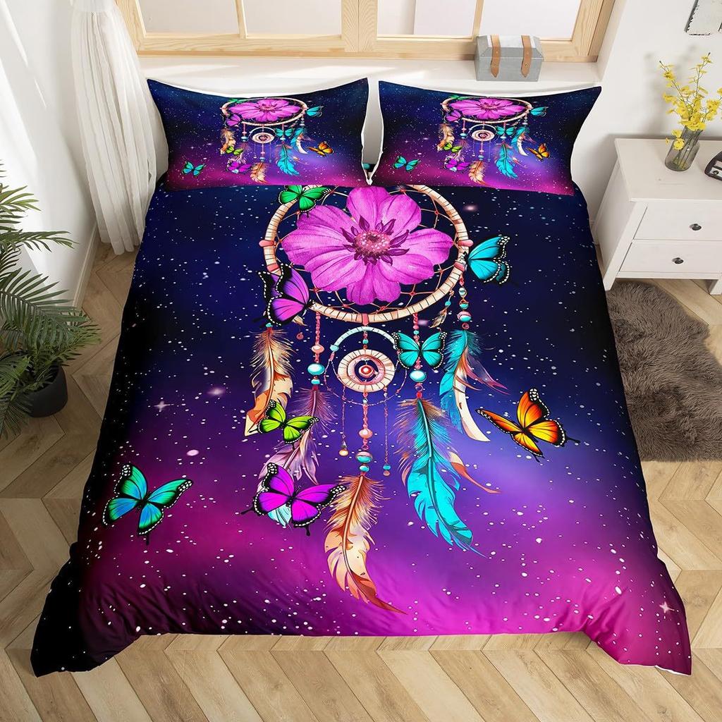 Bohemian print dream catcher bedding duvet cover independent station