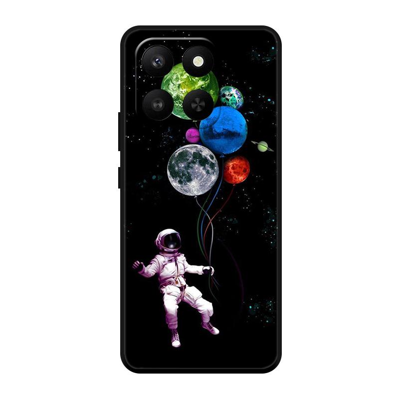 

Чехол для Honor X7D HonorX7D Тонкий Мягкий ТПУ Черный Матовый Модный Милый Чехол для Телефона Для Honor 400 Smart 5G Чехол Защитные Оболочки Honor X7d