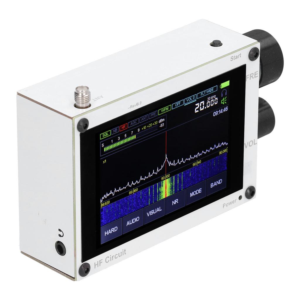 SDR Receiver Touch Screen Wireless Receiver Industrial Accessories 50kHz‑2GHz 3.5in