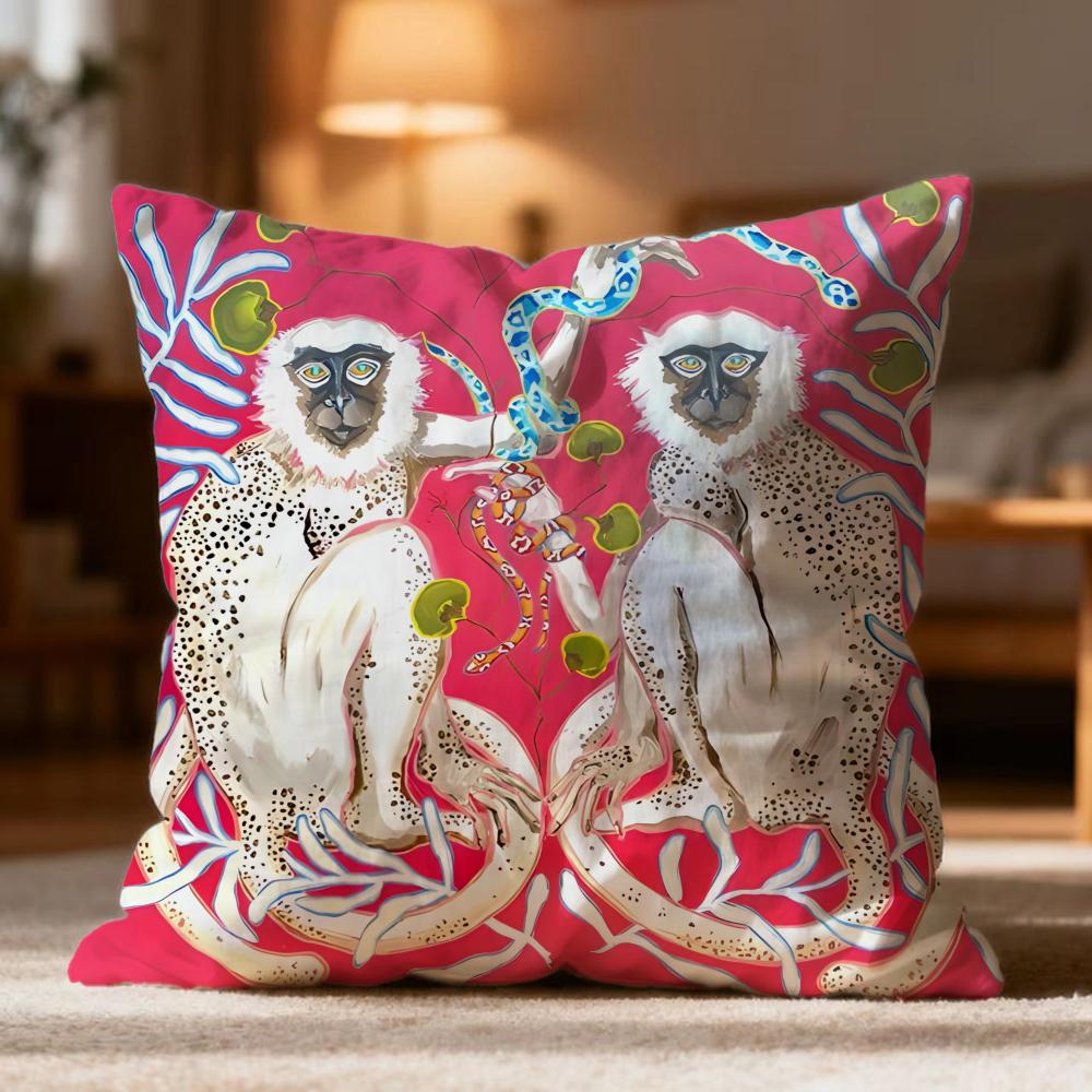 Popular P-Ppaige gemmeled Cushion Cover Soft Washable Pillow Case Multi-Scene for Couch Bed Travel Office Use