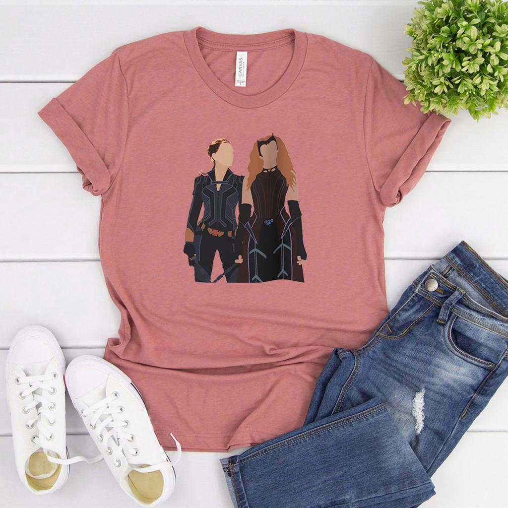 Wanda Maximoff 1989 T Shirt Natasha RoUnisexoff TShirt Women Graphic T Shirts Short Sleeve Vintage Tshirt Superhero Tees Shirt
