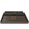 Digu PU Leather Jewelry Display Tray for Rings and Bracelets