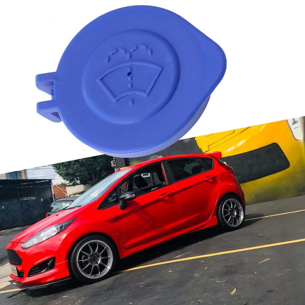 Reservoir Screen Washer Cap Wash Bottle Cap Washer Fluid Windshield Blue