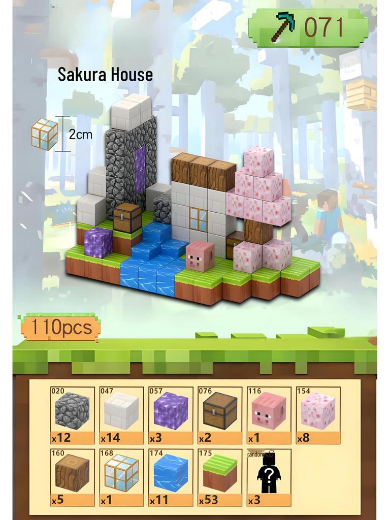 Magnetic Building Blocks Set: Educational Assembly Toys for Kids