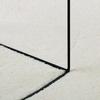 Oviedo Short Pile Rug Cream Ø 120 Cm