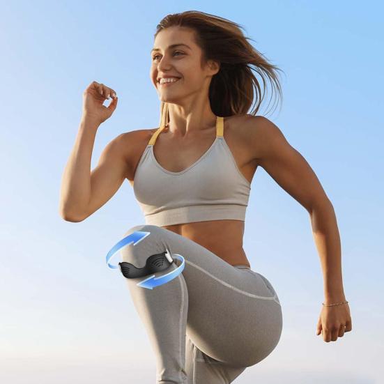 2Pcs Adjustable Patella Straps Silicone Knee Support Band for Running Sports Pain Relief Knee Cap Knee Brace for Intense Sports